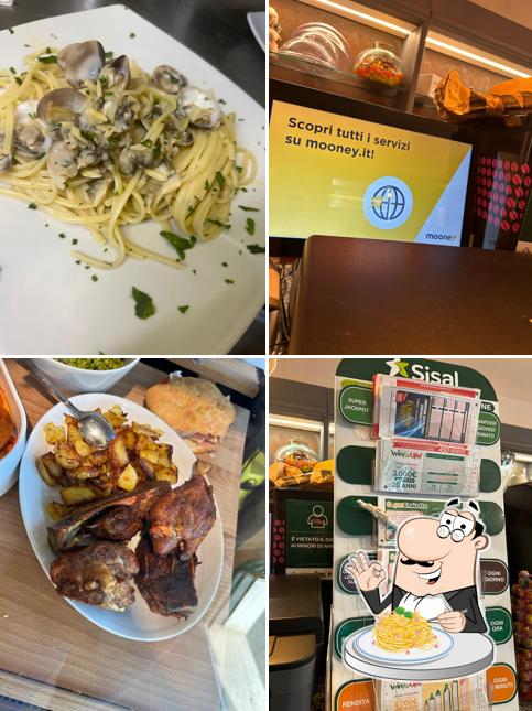 Spaghetti alla carbonara al Venti Venti Snack Bar