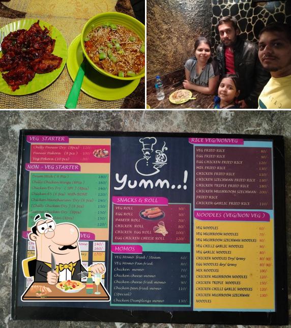 Meals at yumm..! A chinese restaurant