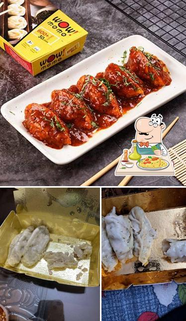 Food at Wow! Momo