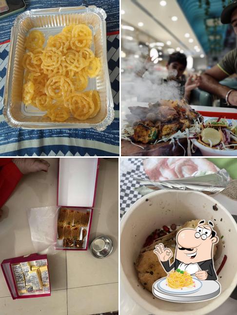 Spaghetti carbonara at Bikanervala