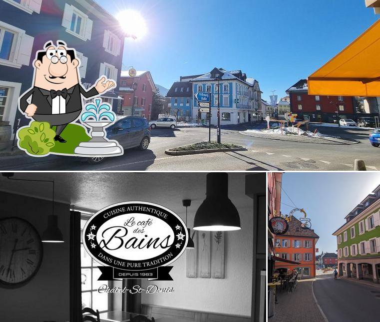 Gli esterni di Café des Bains