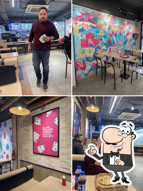 The interior of Domino's Pizza Kunjpura Rd, Karnal