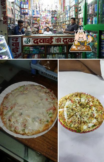 Get pizza at Hari Om Fast food