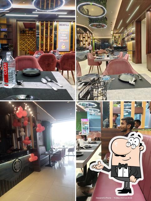 Check out how Mehfill Fine Dining looks inside