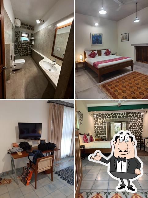 The interior of Shambala Yercaud