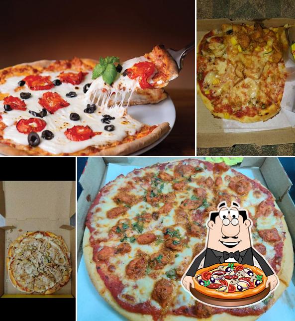 Try out various types of pizza