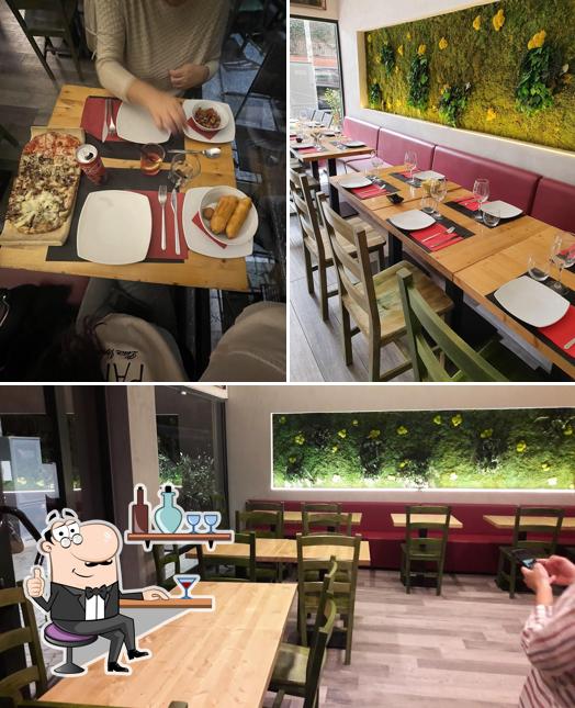 Gli interni di Etimo Bistrot