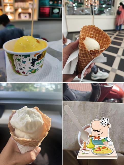 Food at Naturals Ice Cream