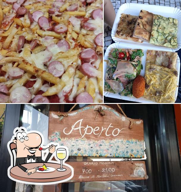 Tra le diverse cose da Pizzeria La Bifora si possono trovare la cibo e interni