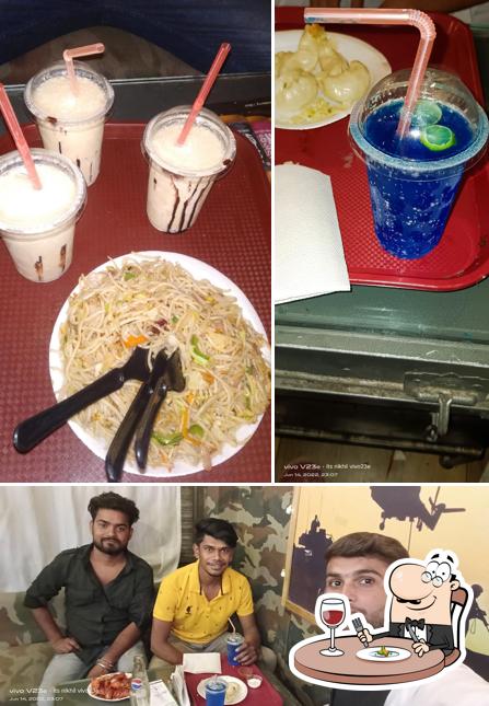 Meals at Halloween Cafe Lounge