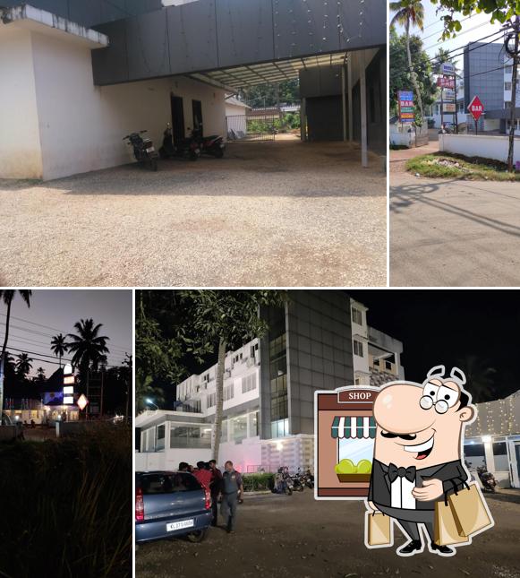 Enjoy the view at the outside area of Hotel Highway palace