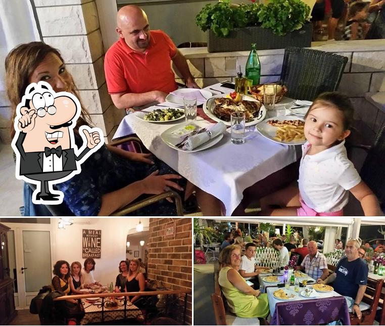 Gli interni di Restaurant Riva