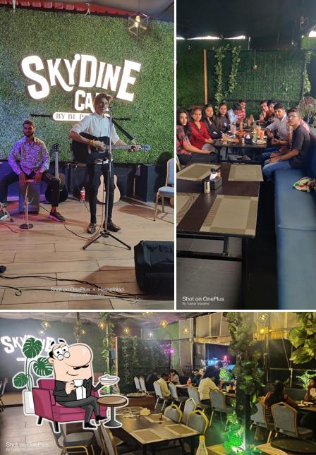 Check out how SkyDine cafe by BL PALACE Food Café In Pachora Food cafe in Jalgaon family restaurant in Jalgaon looks inside