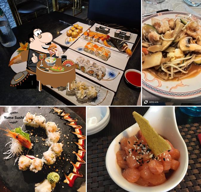 Cibo al Ristorante Yume Sushi