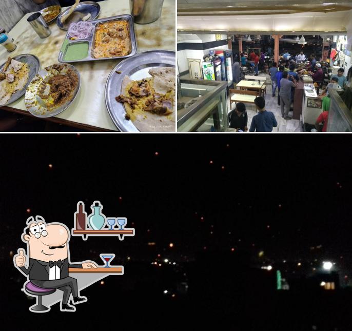 Among different things one can find interior and exterior at Madina Hotel