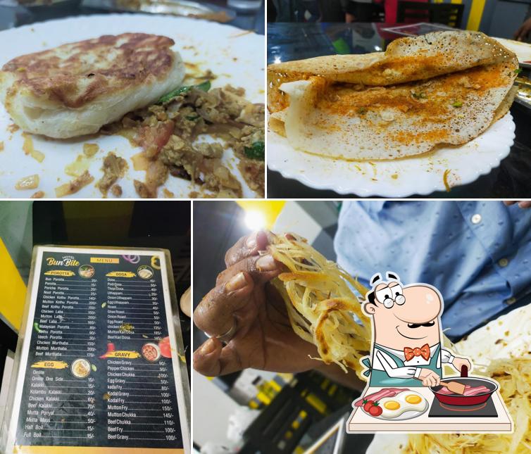 Madurai Bun Porotta - Bun Bite