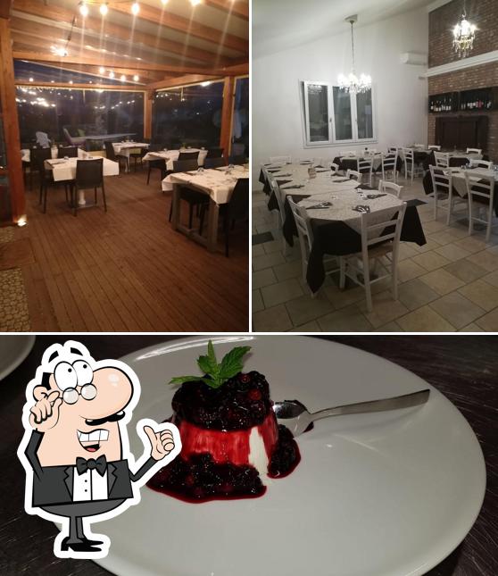 La immagine della interni e cibo di Agriturismo Il Plaustro 5