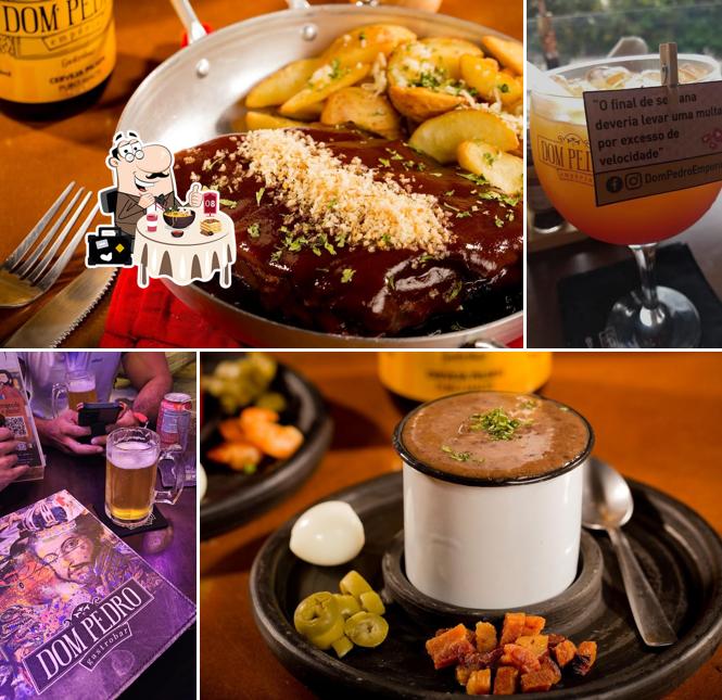Comida em Dom Pedro Bar & Restaurante - Música ao vivo, Drinks, Costelinha, Almoço, Jantar