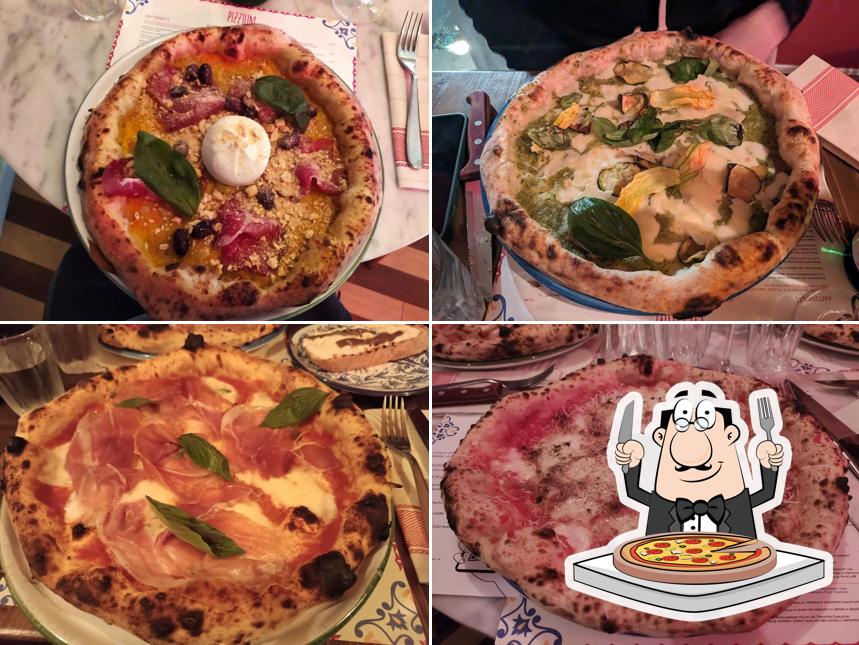 Scegli tra le molte varianti di pizza
