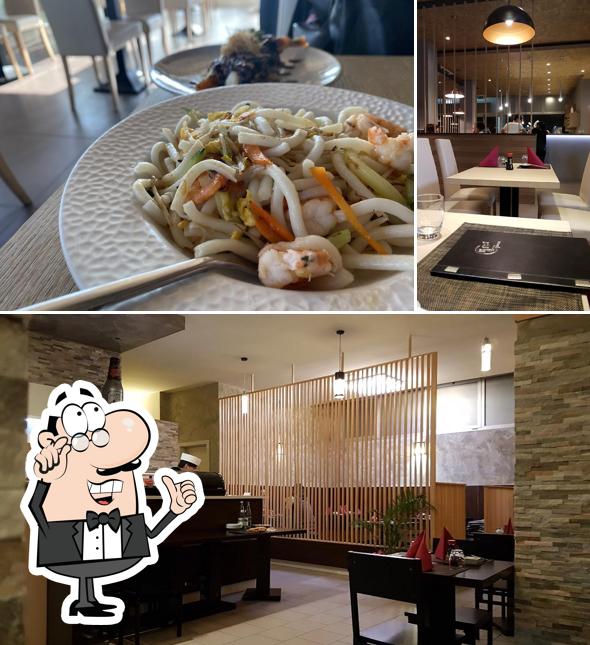 Dai un'occhiata agli interni di Sushi bar GINZA