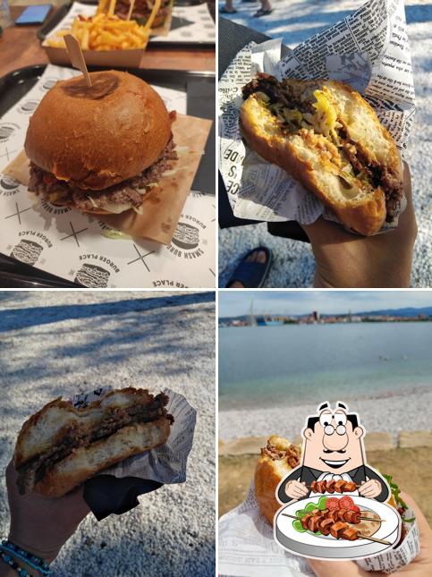 Panino con maiale stirato al Smash Burger Place