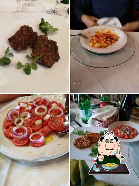 Platti al Trattoria Il cinghiale