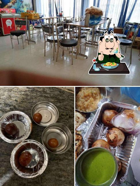 This is the image displaying food and interior at MFP & Family Party Restaurant