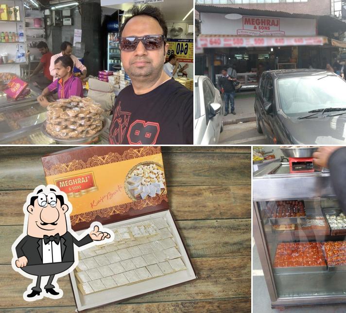 The interior of Meghraj & sons
