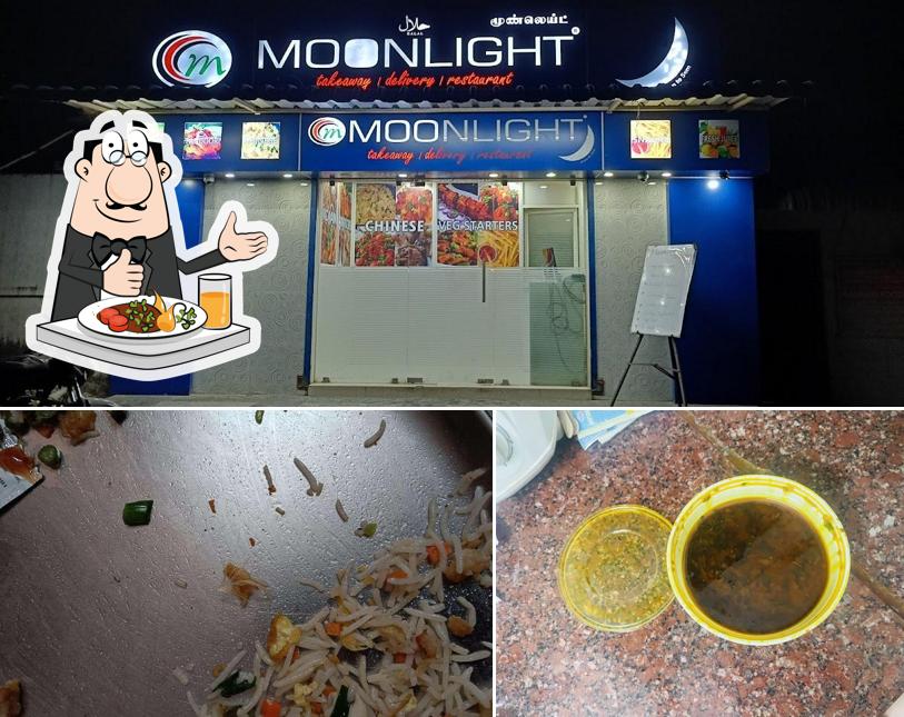 Food at Moonlight Takeaway