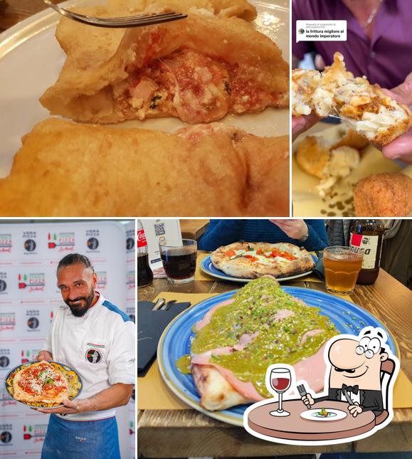 Platti al Pizzeria Imperatore 1906