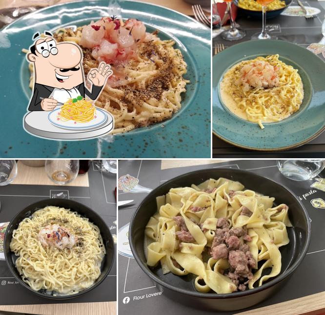 Spaghetti alla carbonara al Flour