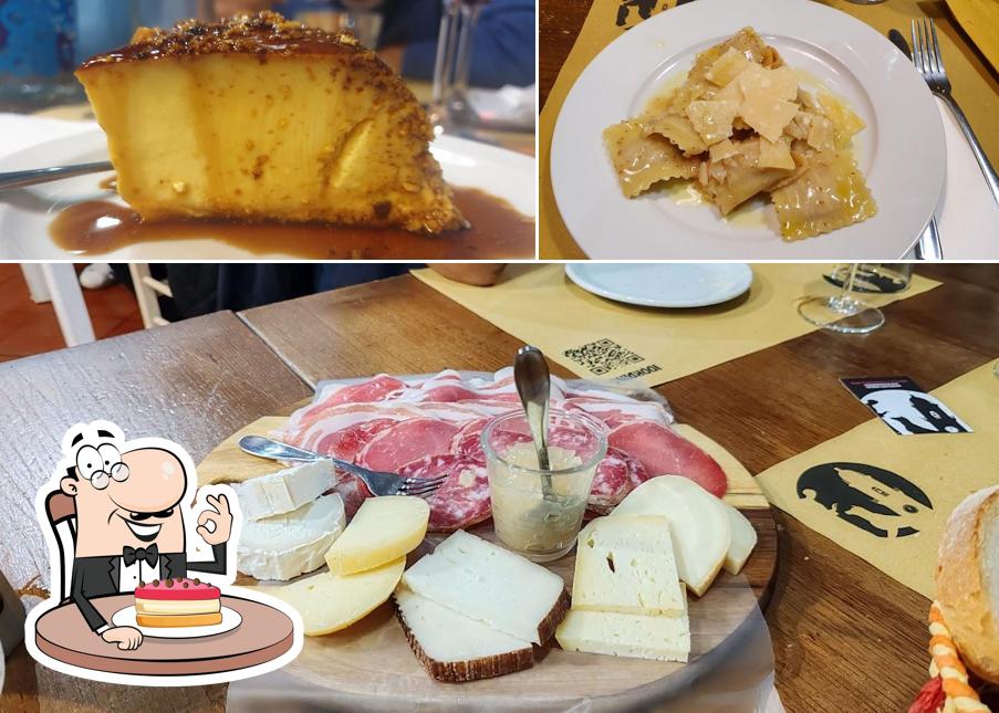 Cheesecake al Osteria San Francesco e il Lupo