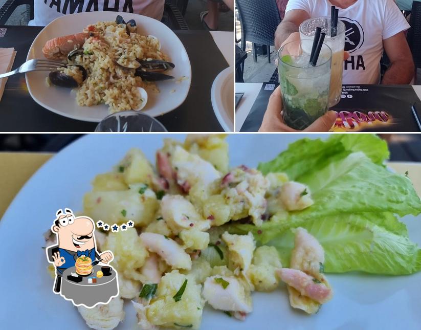 Cibo al Bora Bora Beach Capodimonte