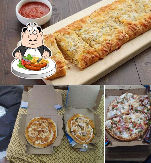 Food at Da mexican pizza