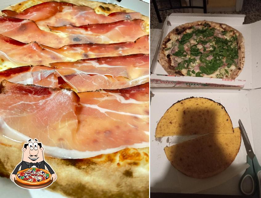 A Dal Lucano, puoi goderti una bella pizza