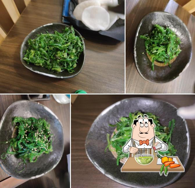 Insalata di alghe al Nuii Japanese Restaurant