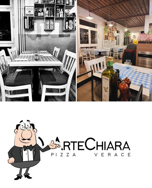 Gli interni di Pizzeria Artechiara