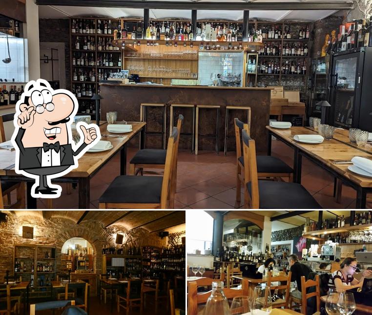 Gli interni di Cantine Antica Grotta