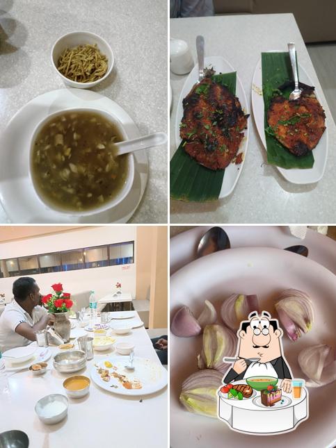 Hot and sour soup at Hotel Mandara