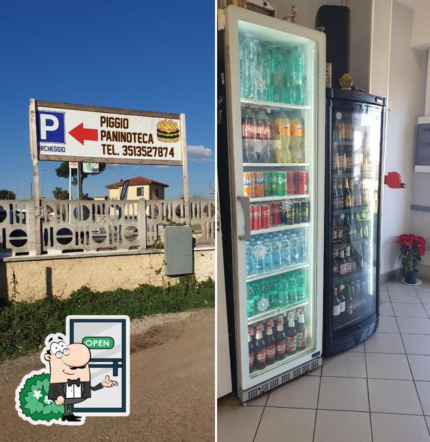 Gli esterni di Piggio paninoteca