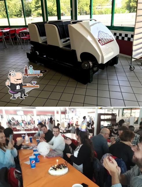 Gli interni di Drive-in