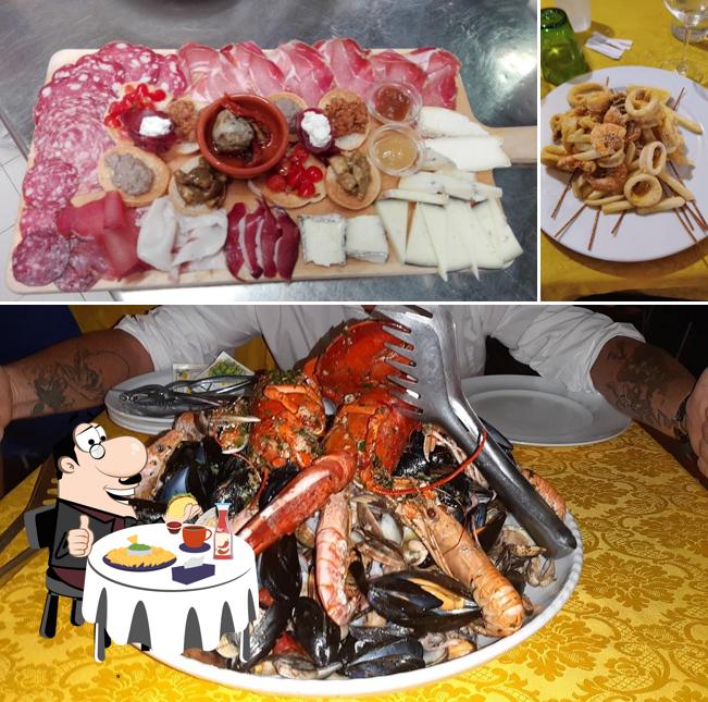 Piatto di formaggi al NYX ristorante pizzeria