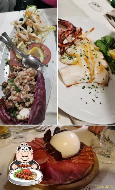 Ceviche al Ristorante Pizzeria La Vecchia Locanda