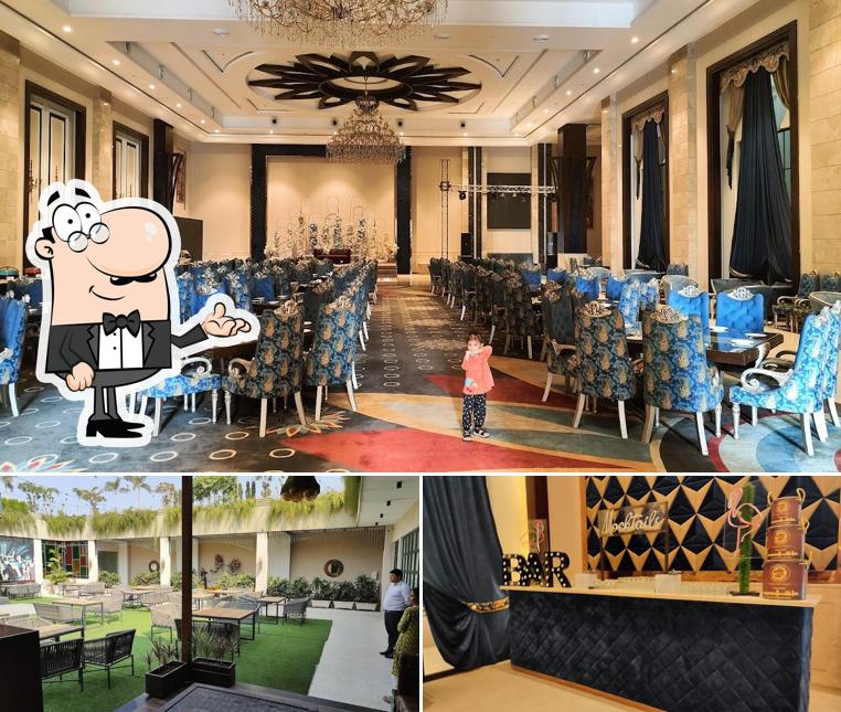 Check out how Maharaja Palassio (Sky garden Restro and Terrace) Banquet Hall/Family Party Restaurents/Best Restaurants in Batala looks inside