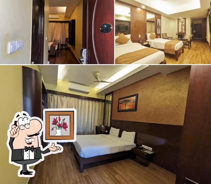 The interior of RKN Hotel