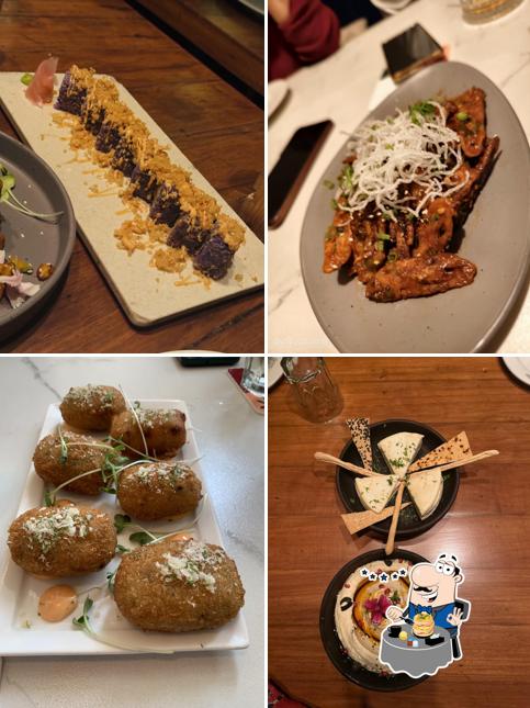 Food at Bustle - At the rooftop
