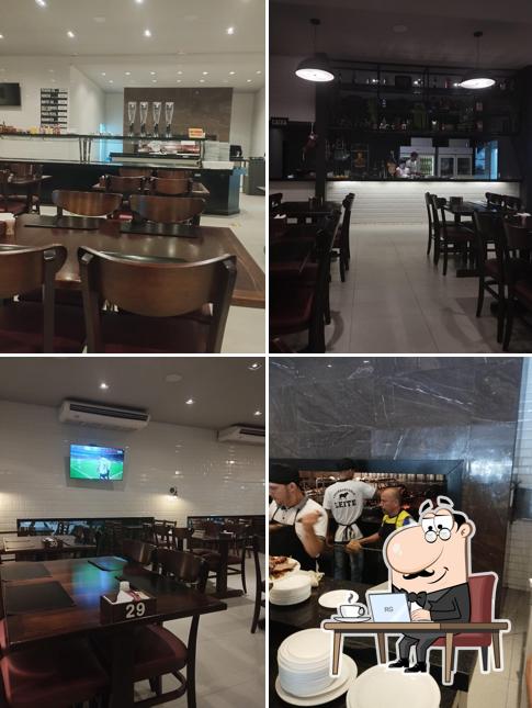 Veja imagens do interior do Churrascaria Leite - Pizzaria e Choperia