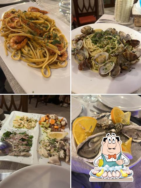 Ostriche al Ristorante al Granchio Blu
