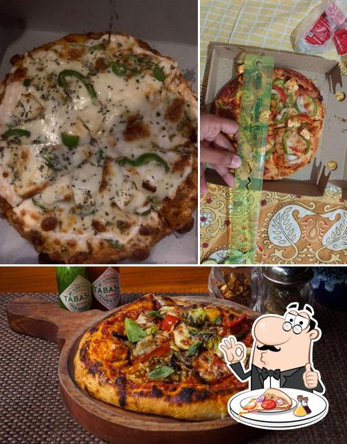 Pick pizza at The Cafe First