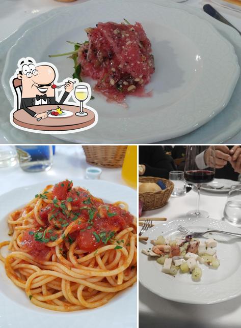 Cibo al Trattoria Afra